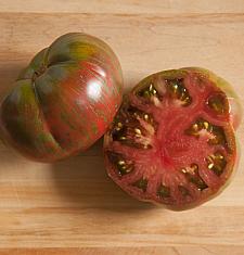 TOMATO 'Pink Berkeley Tie Dye', Organic Heirloom Tomato